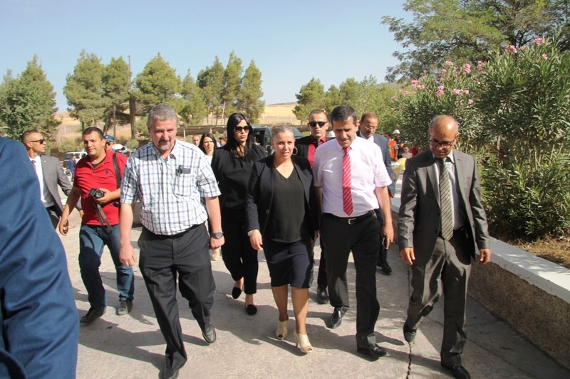 Visite du ministre de l'Industrie et des Mines